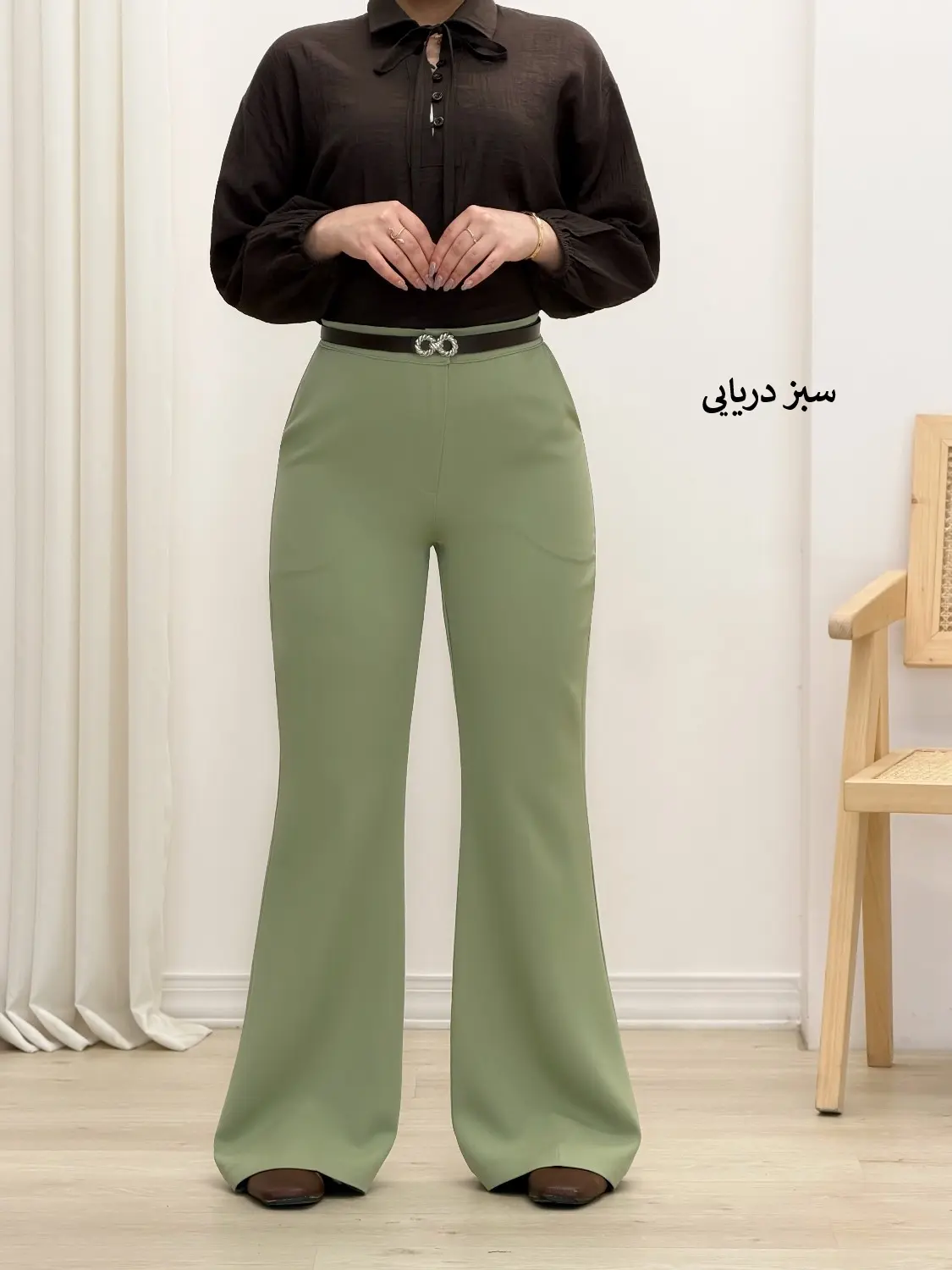 4431-شلوار بوت کات مازراتی